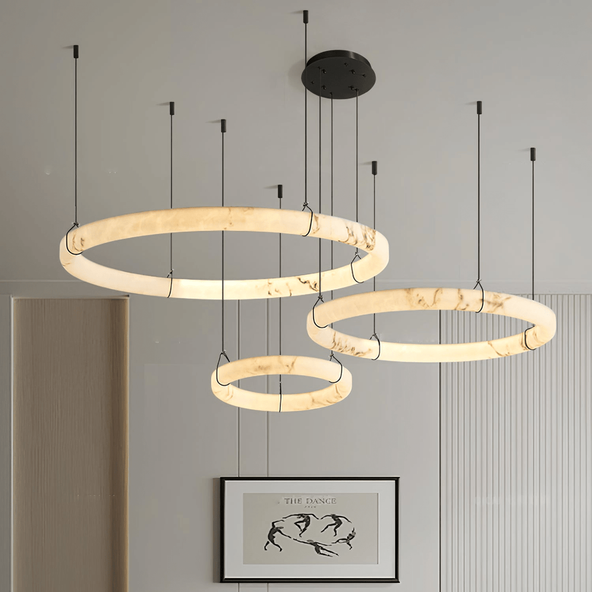 Avenisora Modern Alabaster Pendant Light