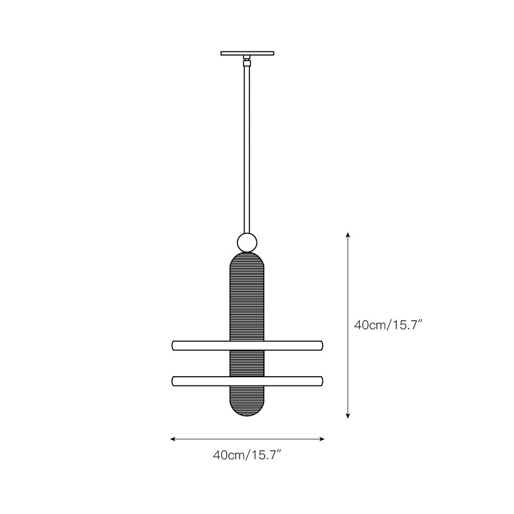 Ildvuvye Individual Creativity Comet Pendant Lamp