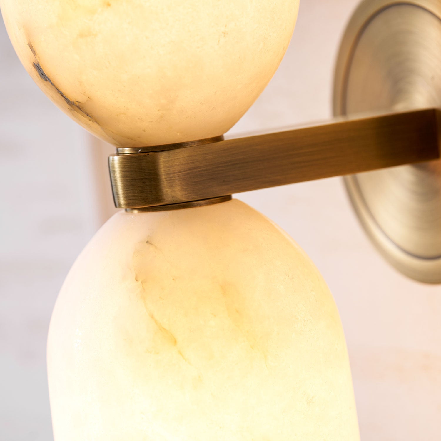 Nexus Modern Alabaster Wall  Light