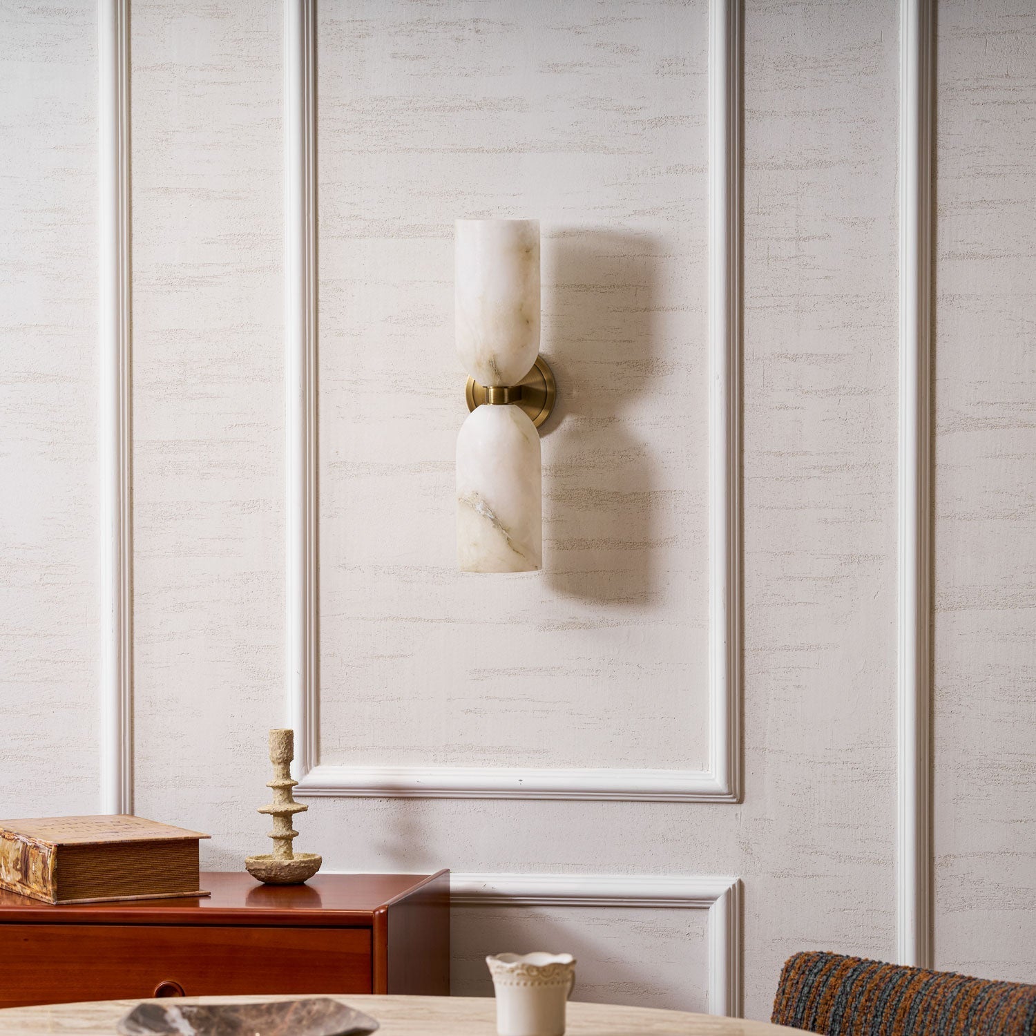 Nexus Modern Alabaster Wall  Light