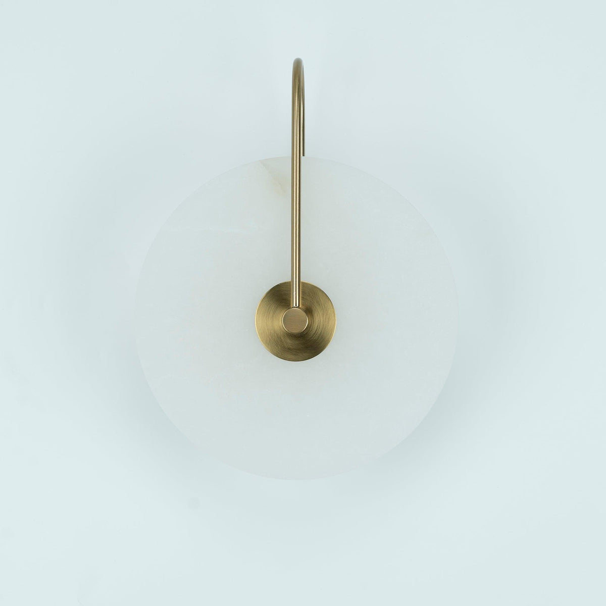 Albeenne Alabaster Globe Wall Lamp