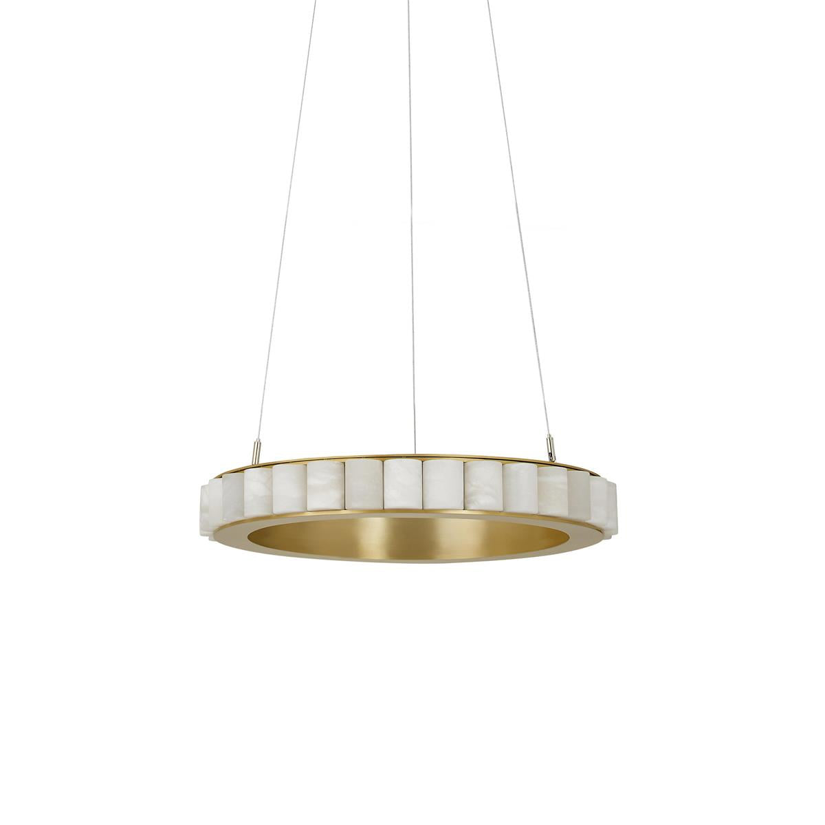 Aurelia Double Ring Alabaster Chandelier