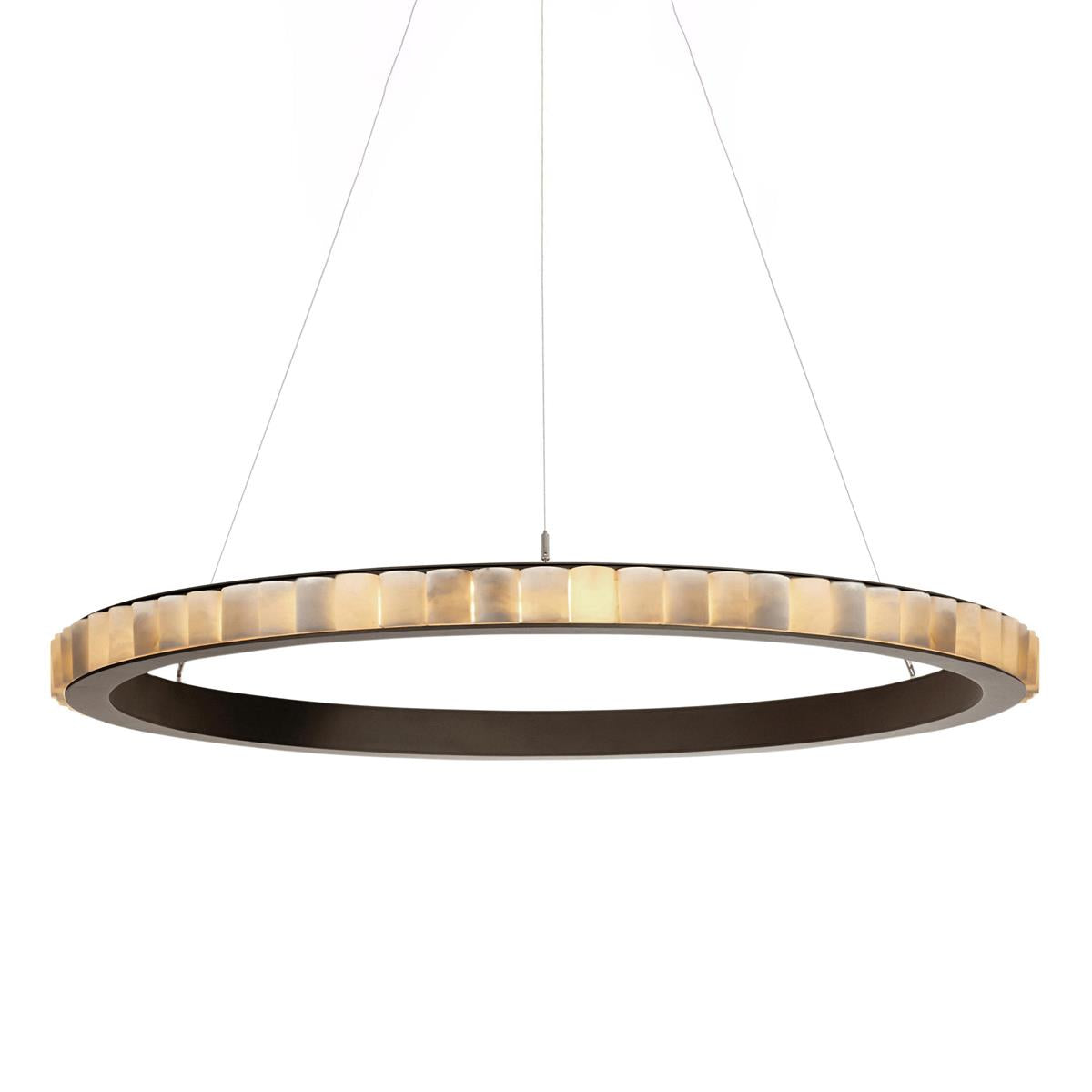 Aurelia Double Ring Alabaster Chandelier