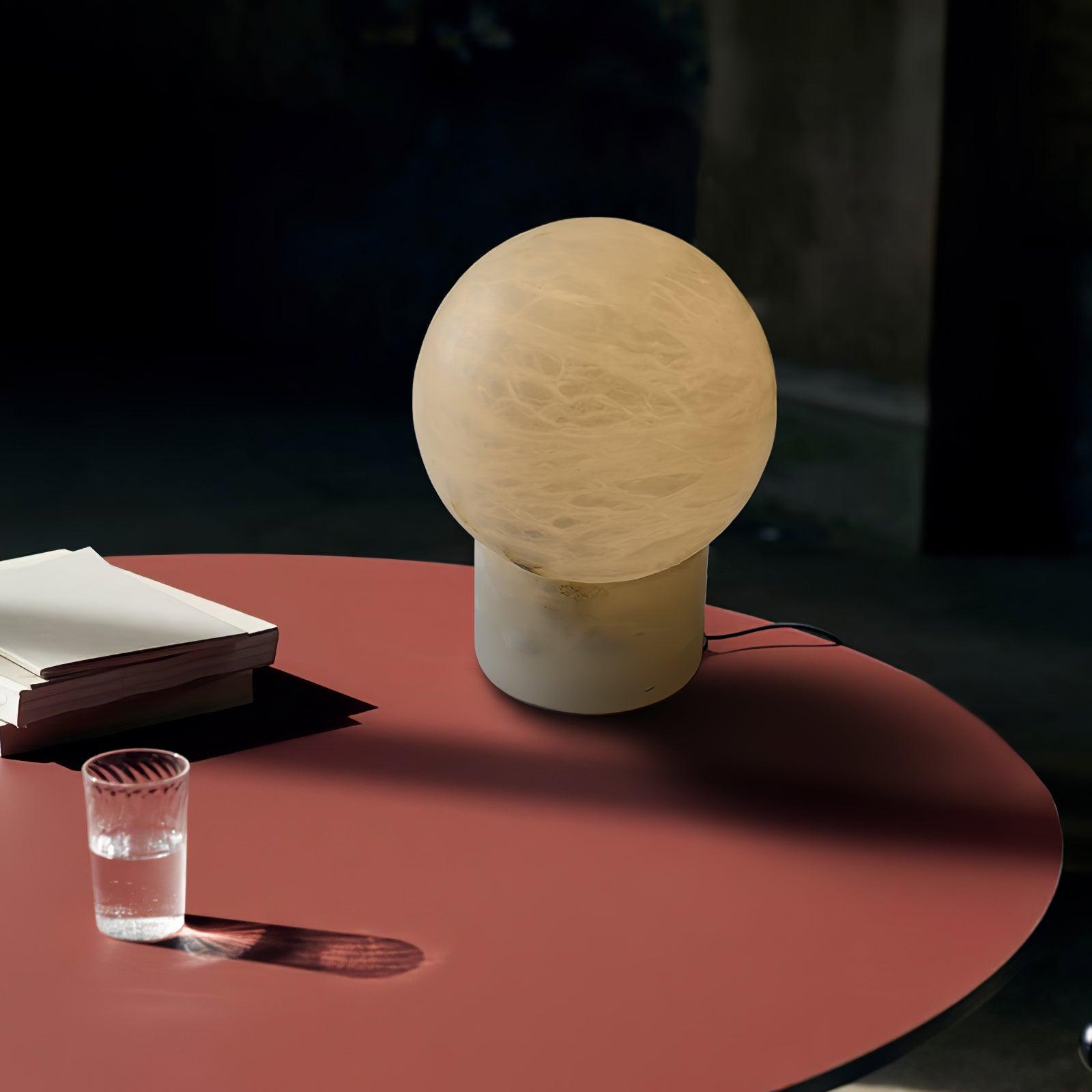 Albiniella Modern Alabaster Table Lamp