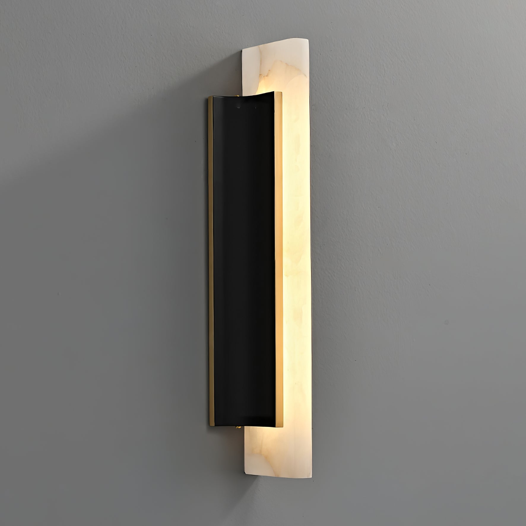Aurelian Vintage Alabaster Wall Light - Neutral Decor