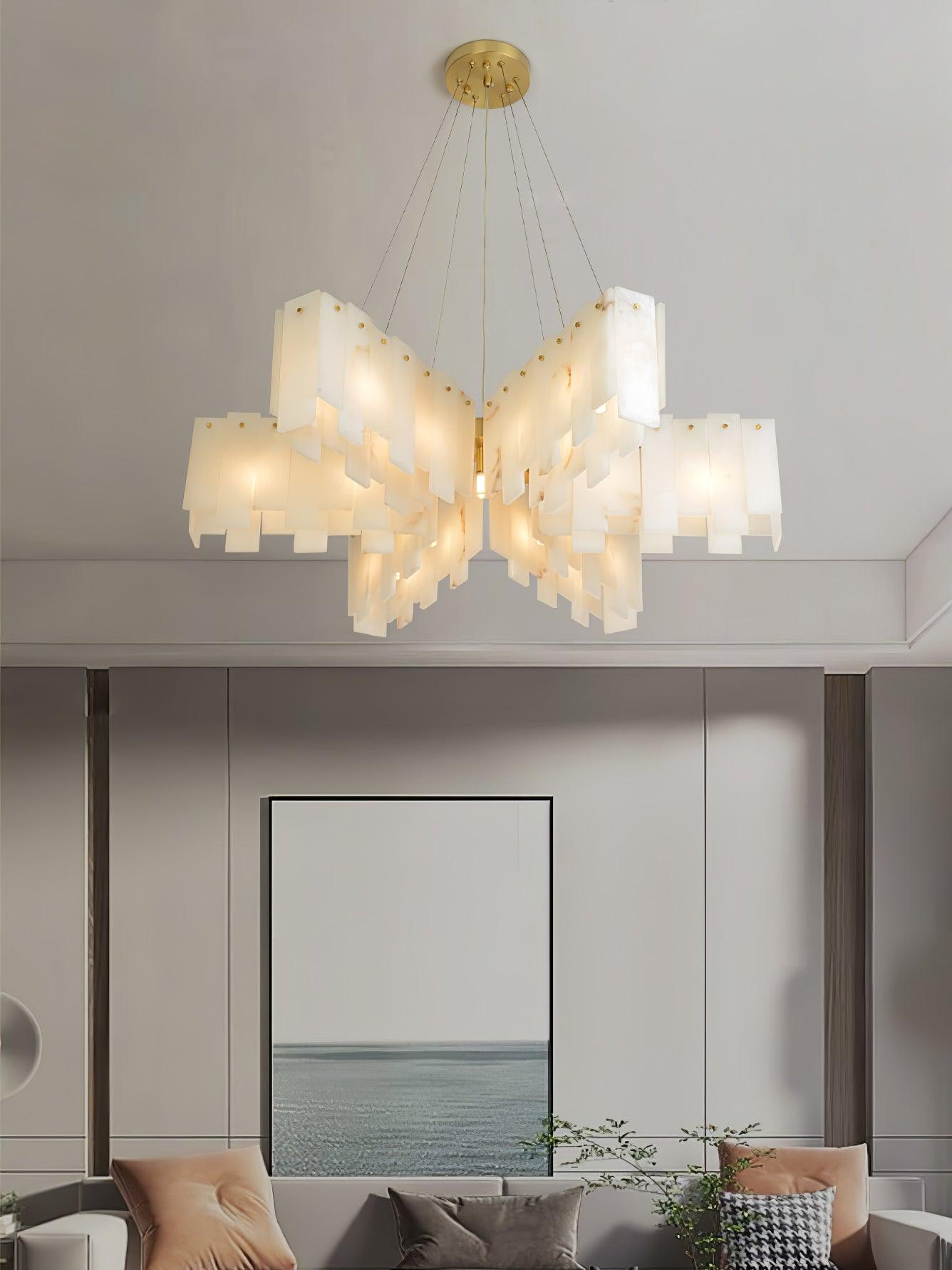 Vevelila Alabaster Chandelier