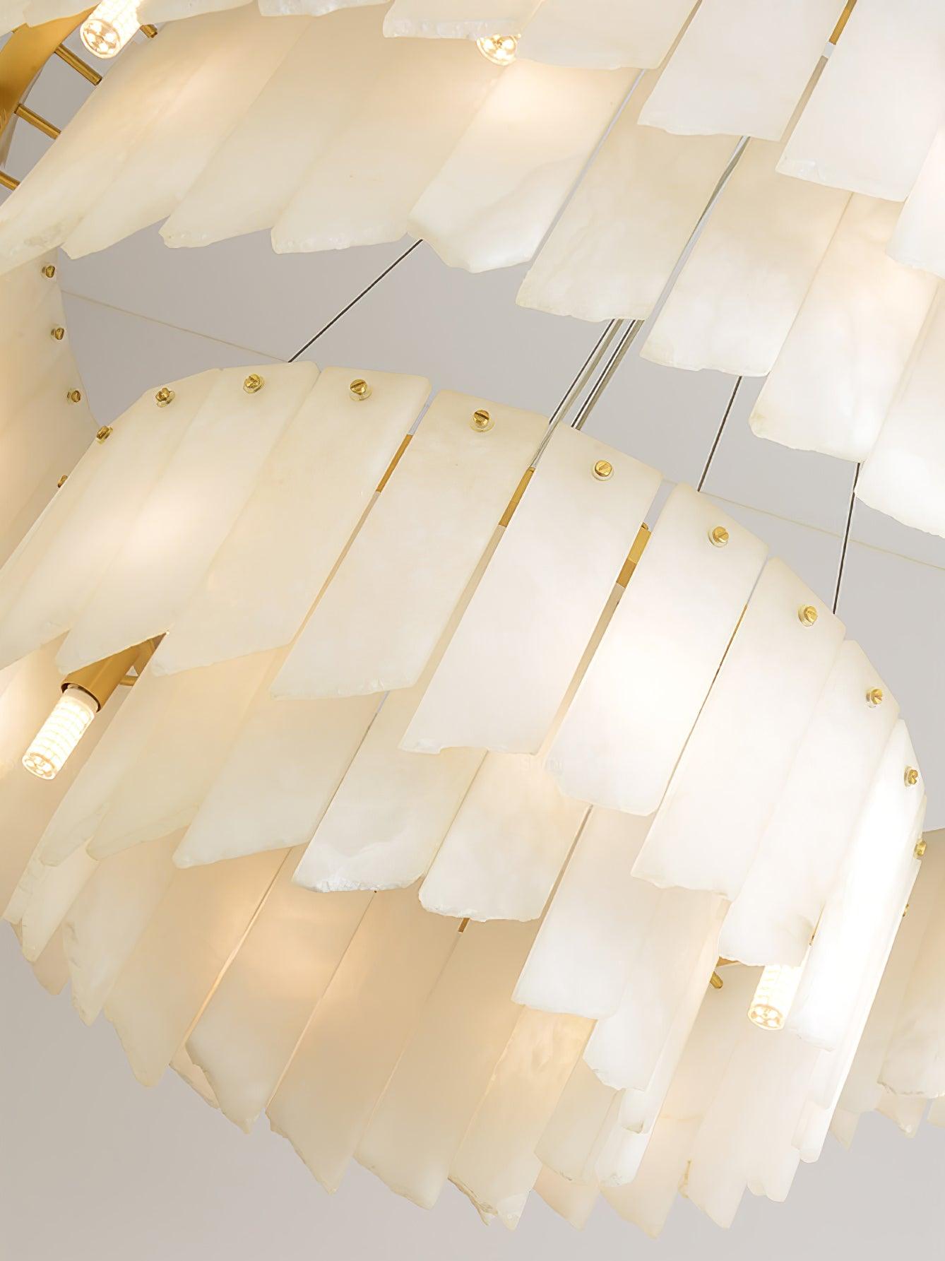 Vevelila Alabaster Chandelier