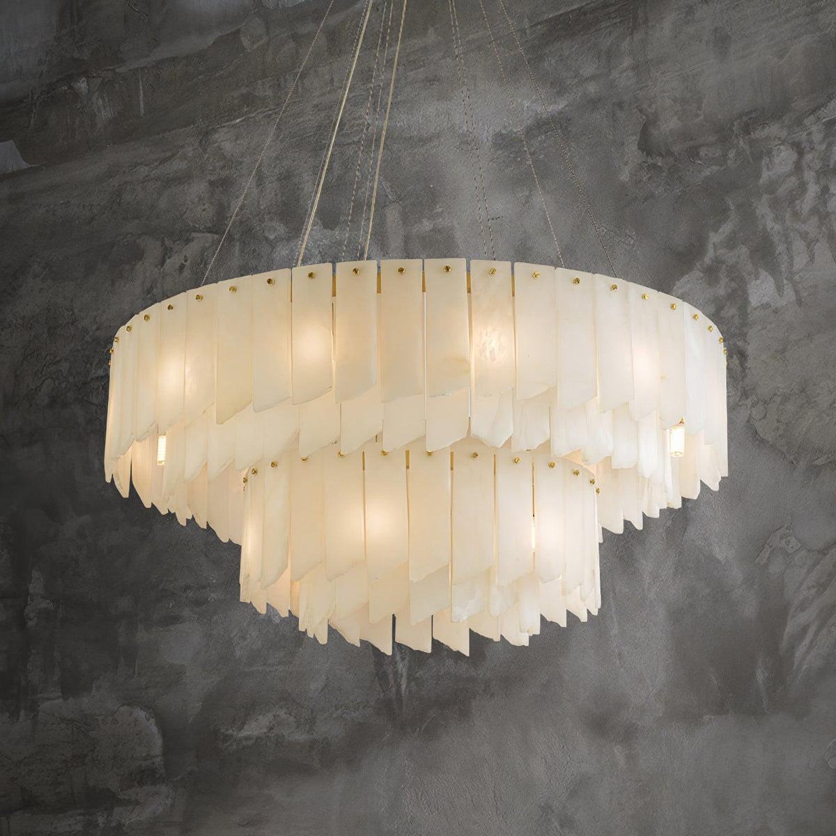 Vevelila Alabaster Chandelier