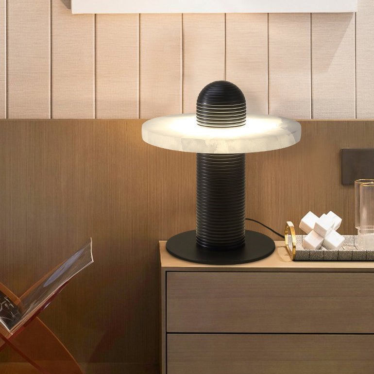 Nerio Modern Alabaster Table Lamp