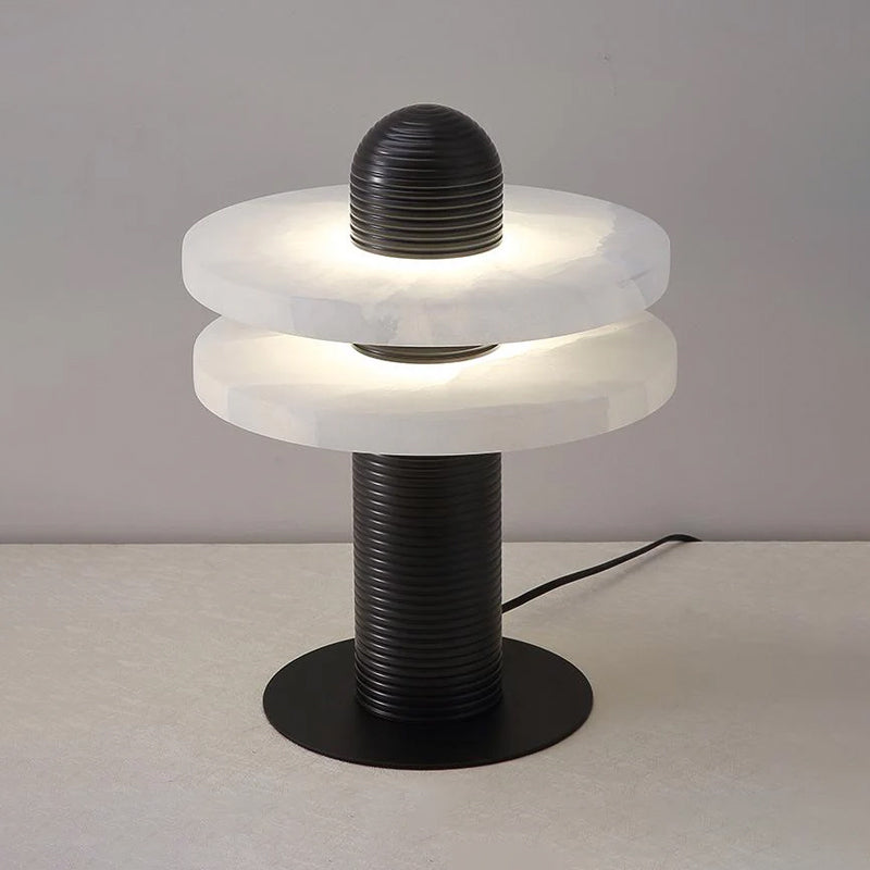 Nerio Modern Alabaster Table Lamp