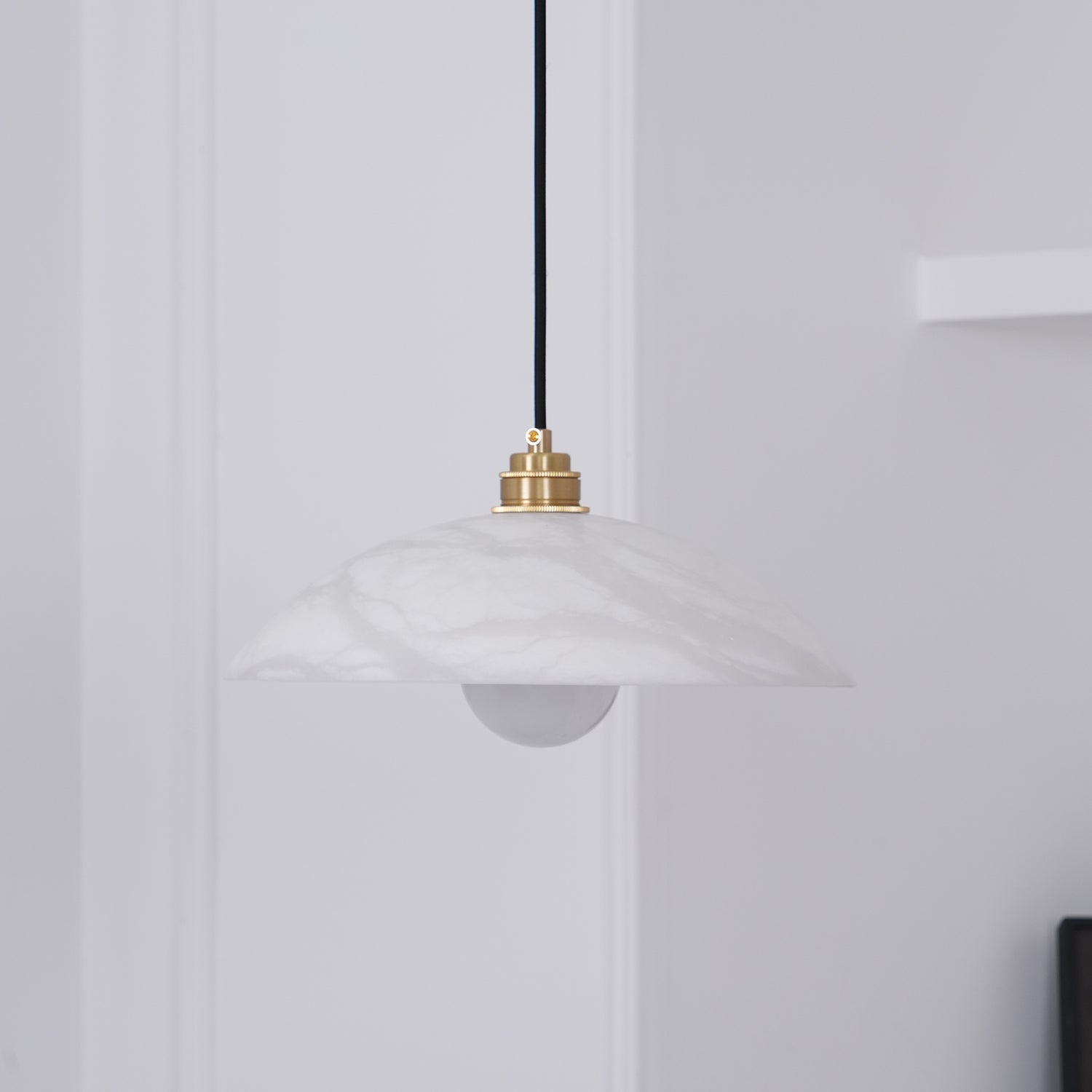 Westmere Alabaster Dome Pendant Light