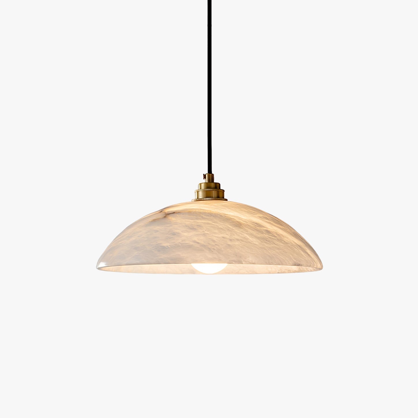 Westmere Alabaster Dome Pendant Light