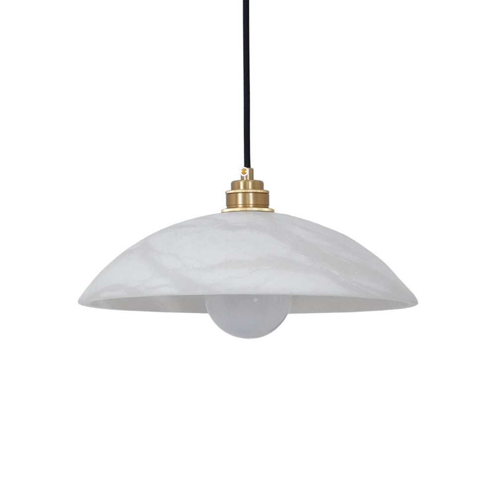 Ljomuvyd Individual Creativity Dome Alabaster Pendant Light