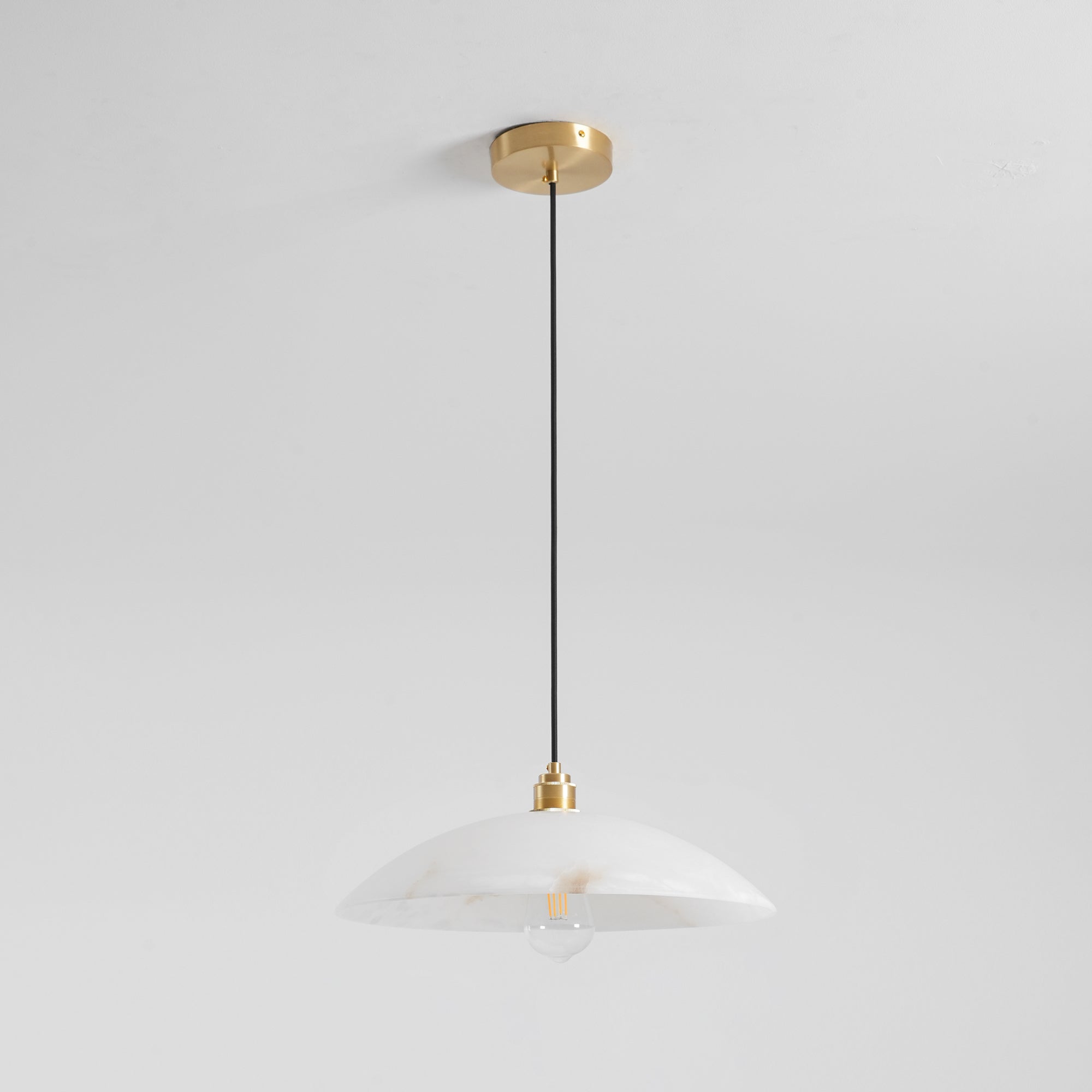Westmere Alabaster Dome Pendant Light
