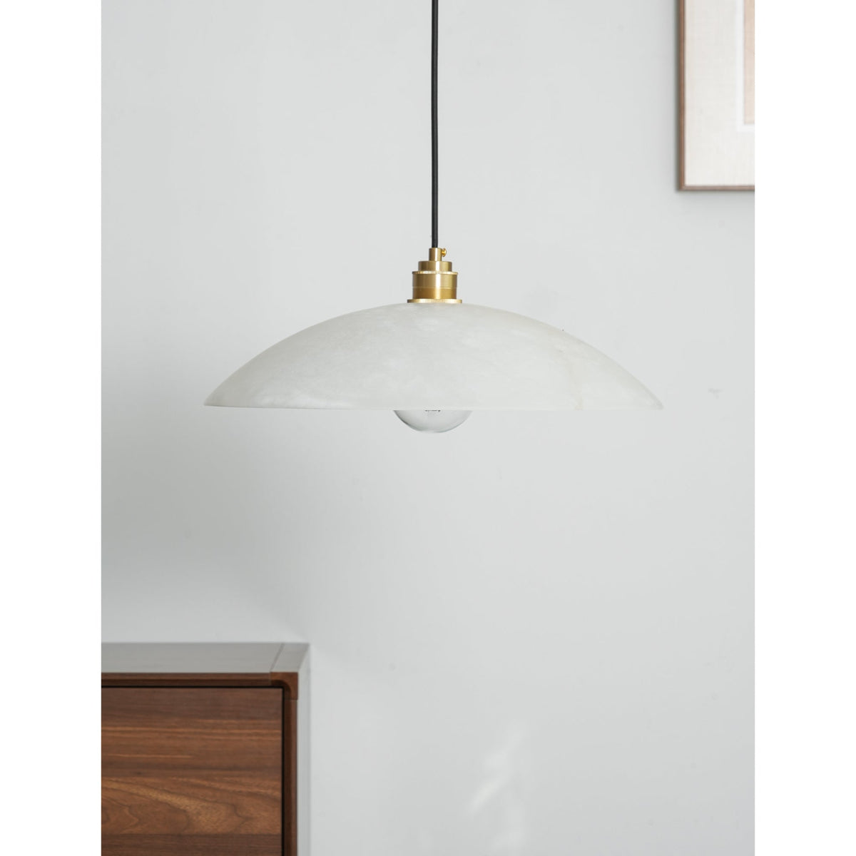 Westmere Alabaster Dome Pendant Light