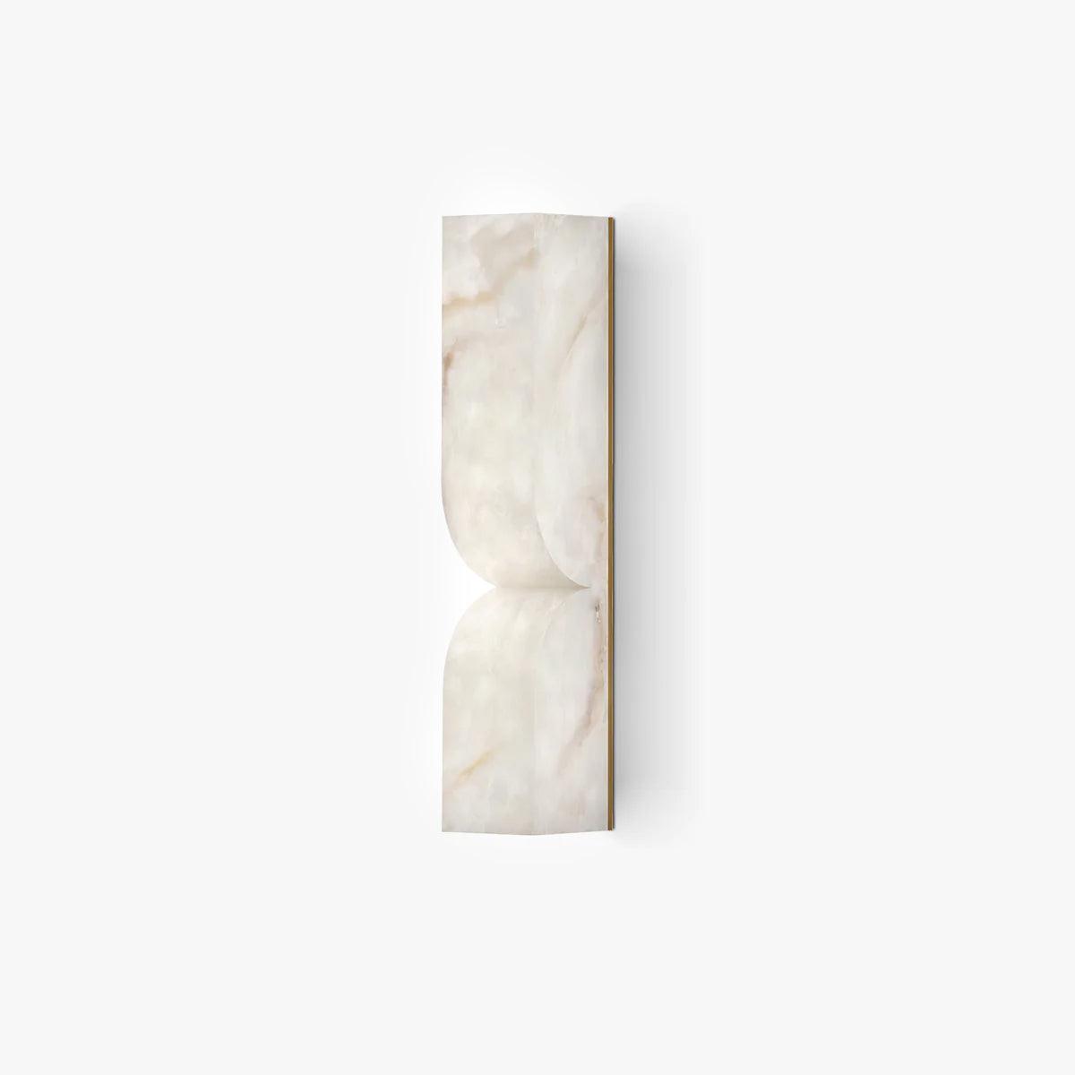 Lena Alabaster Rectangular Plug Wall Lamp