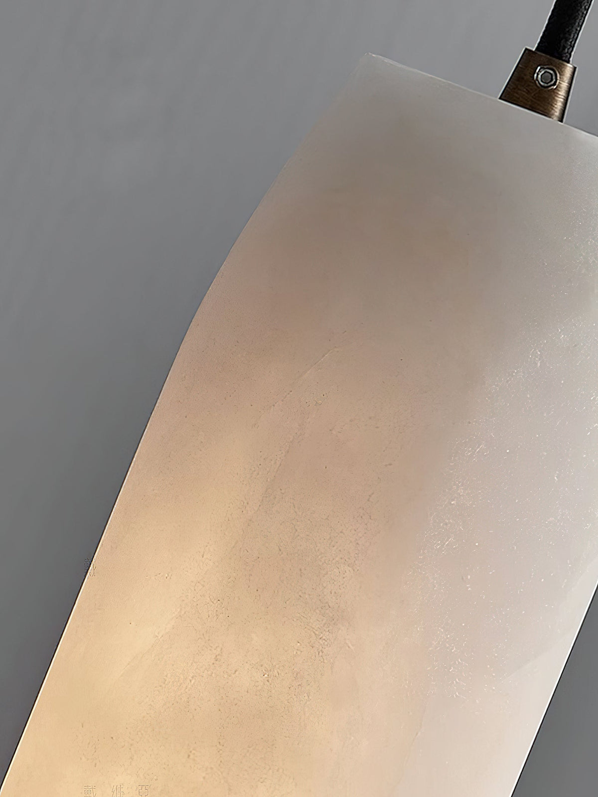 Orven Flute Modern Minimalist Alabaster Pendant Light