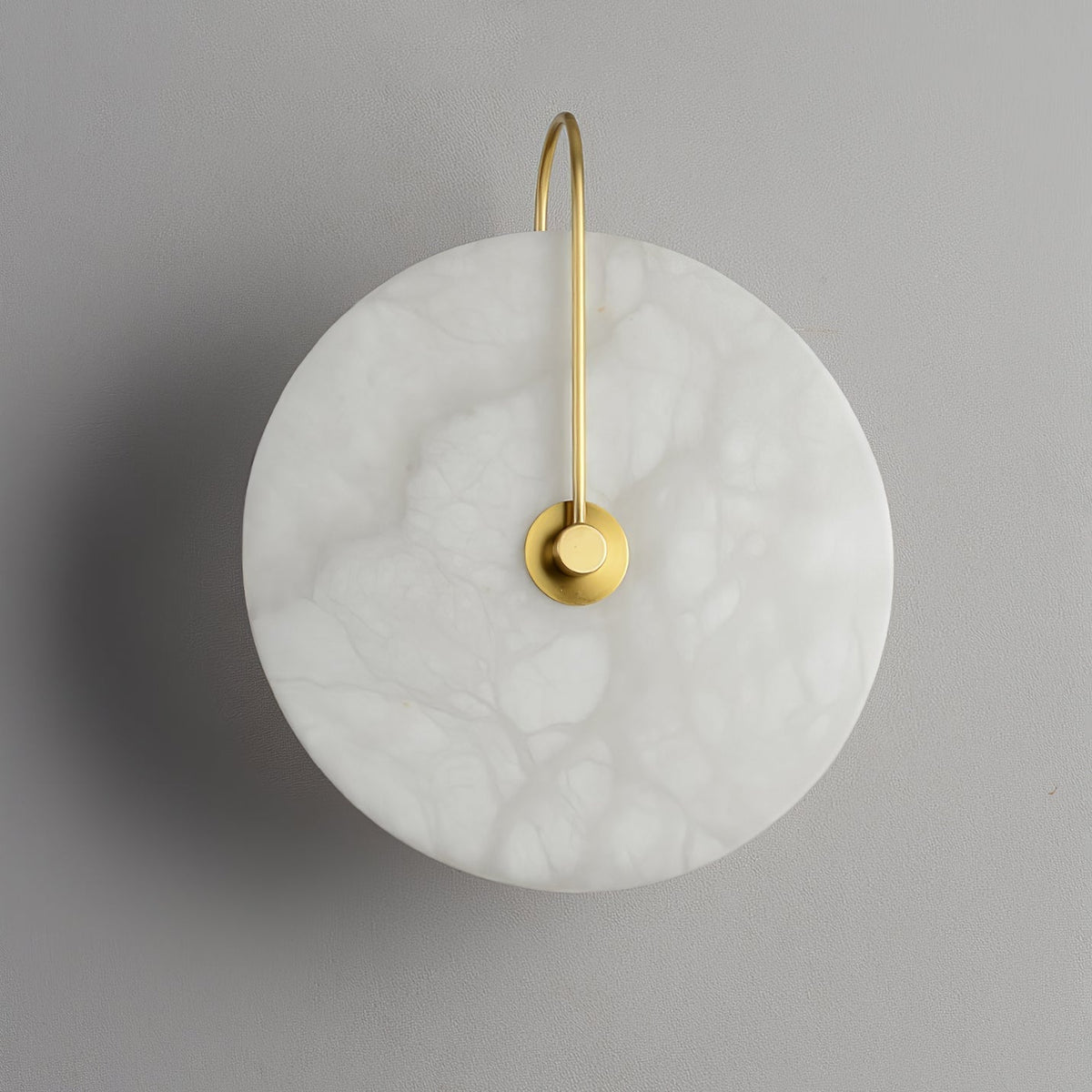 Albeenne Alabaster Globe Wall Lamp