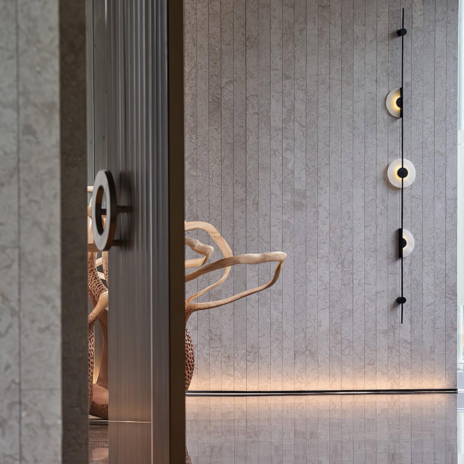 Albarina Alabaster Plug Wall Light