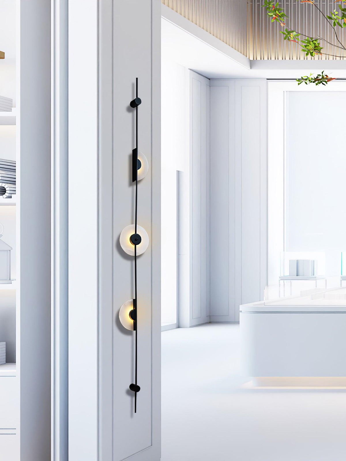 Albarina Alabaster Plug Wall Light