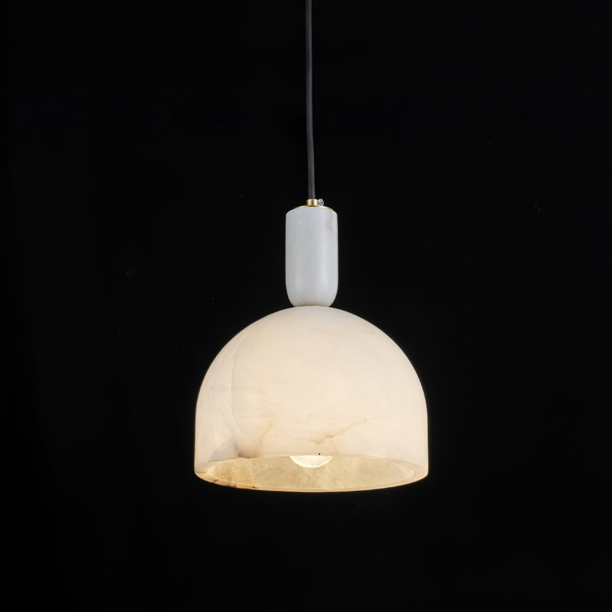 Leda Minimalist Alabaster Pendant Light