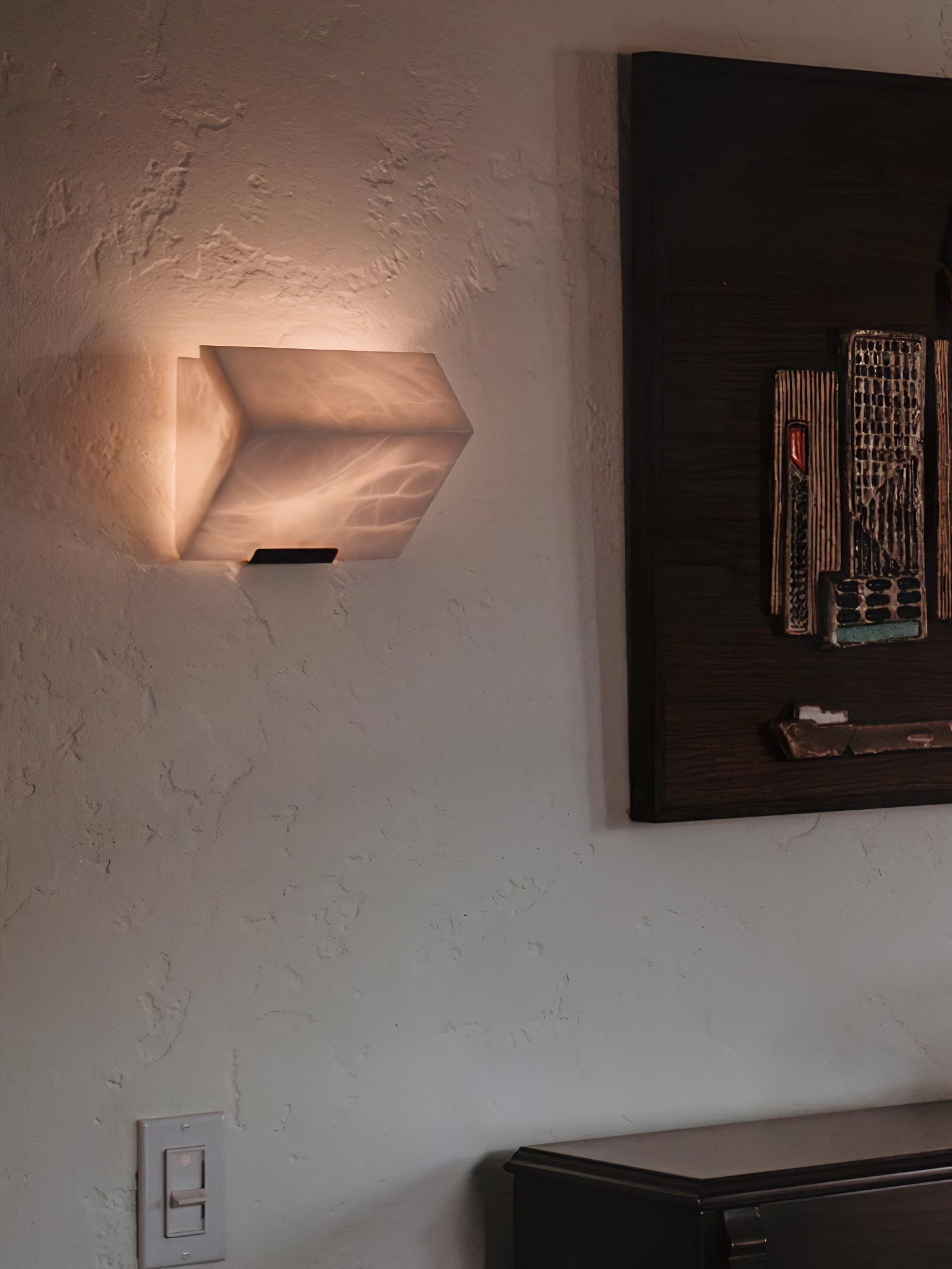 Orien Alabaster Wall Light