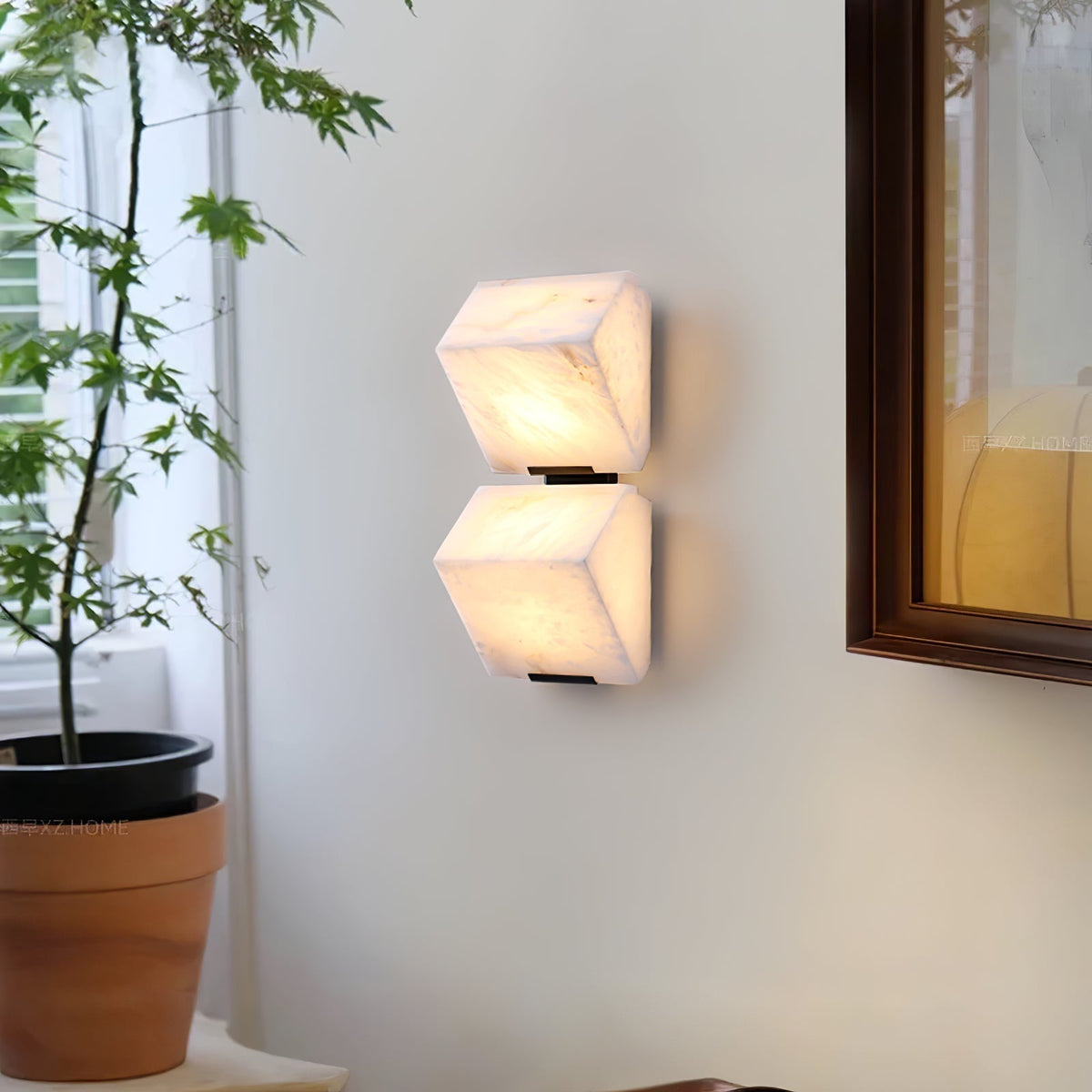 Orien Alabaster Wall Light