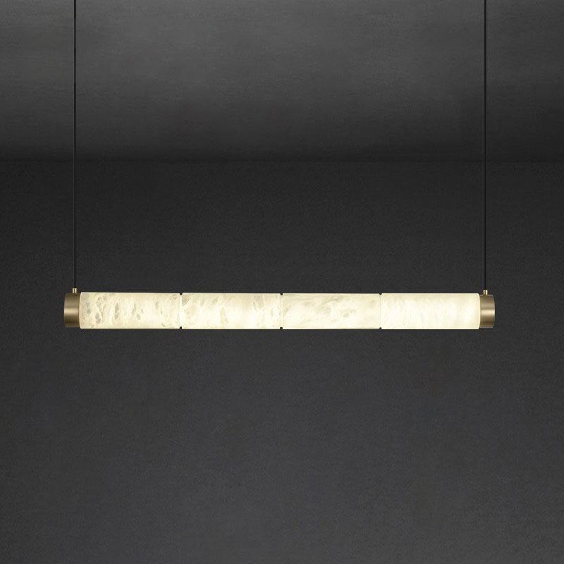 Plotuvyi Modern Strip Alabaster Pendant Light