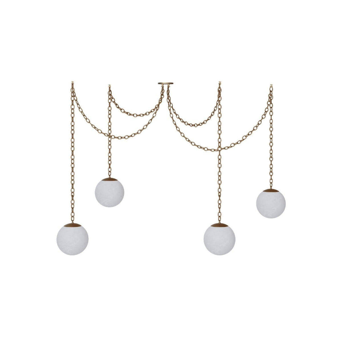 Marveil Alabaster Swag Pendant Lamp
