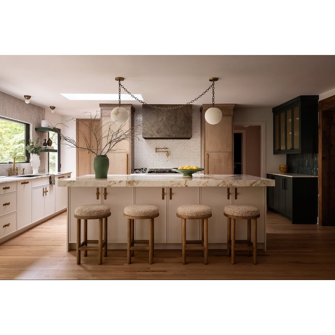 Marveil Alabaster Swag Pendant Lamp