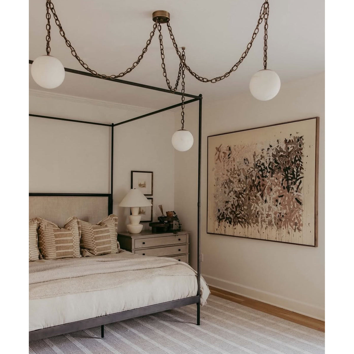 Marveil Alabaster Swag Pendant Lamp