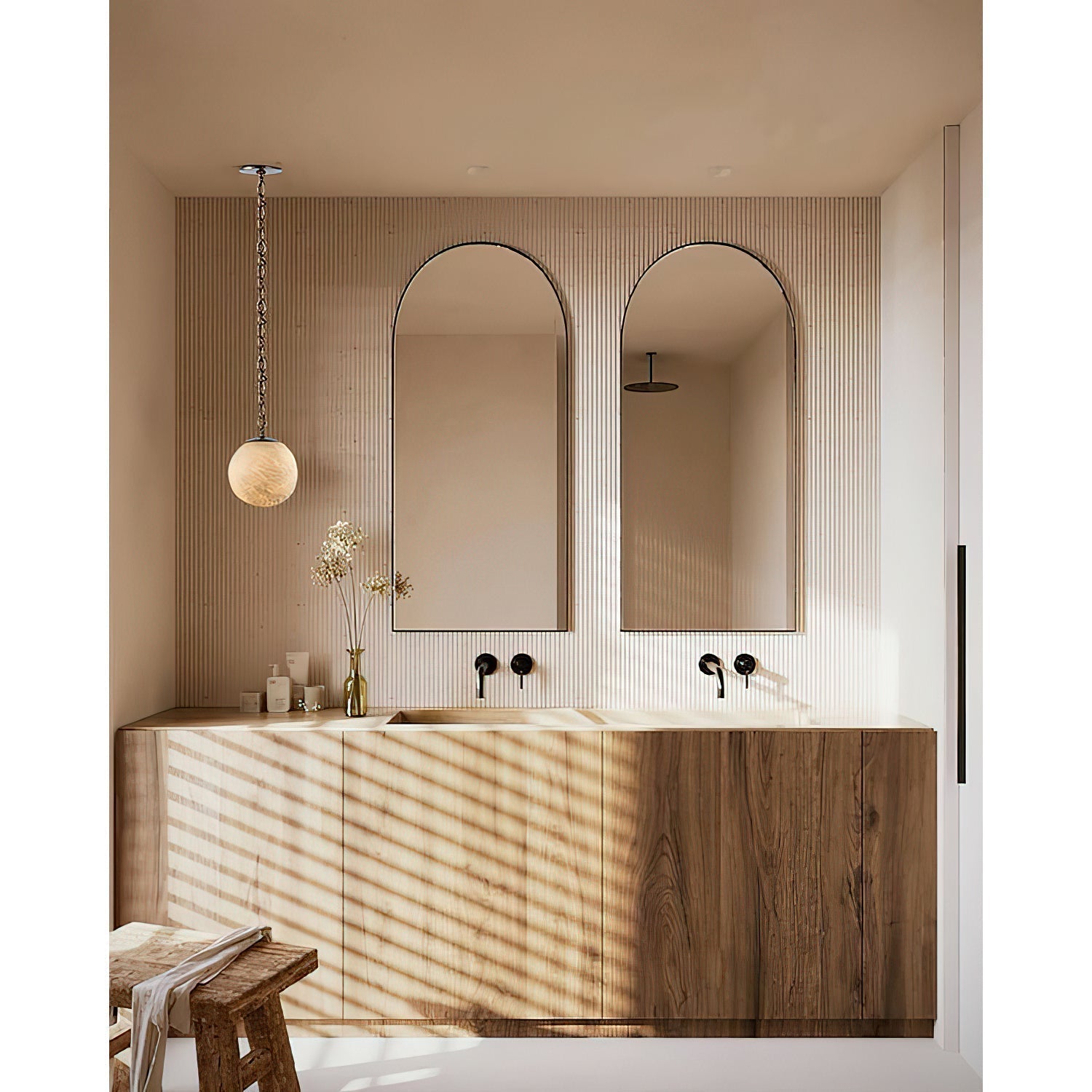 Marveil Alabaster Swag Pendant Lamp