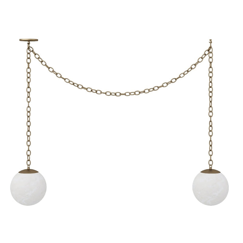 Marveil Alabaster Swag Pendant Lamp