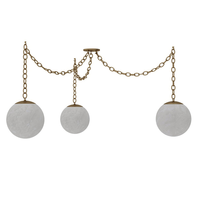 Marveil Alabaster Swag Pendant Lamp