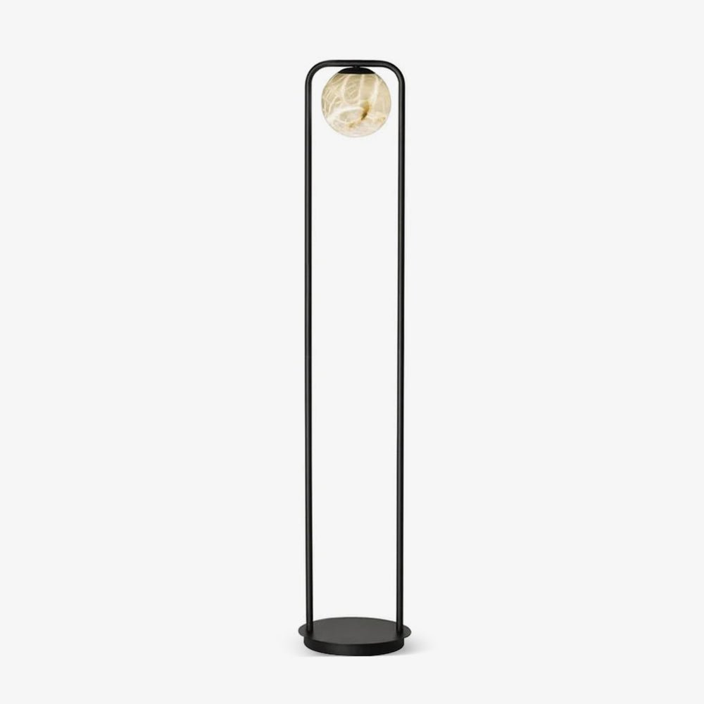 Callista Minimalist Alabaster Floor Lamp