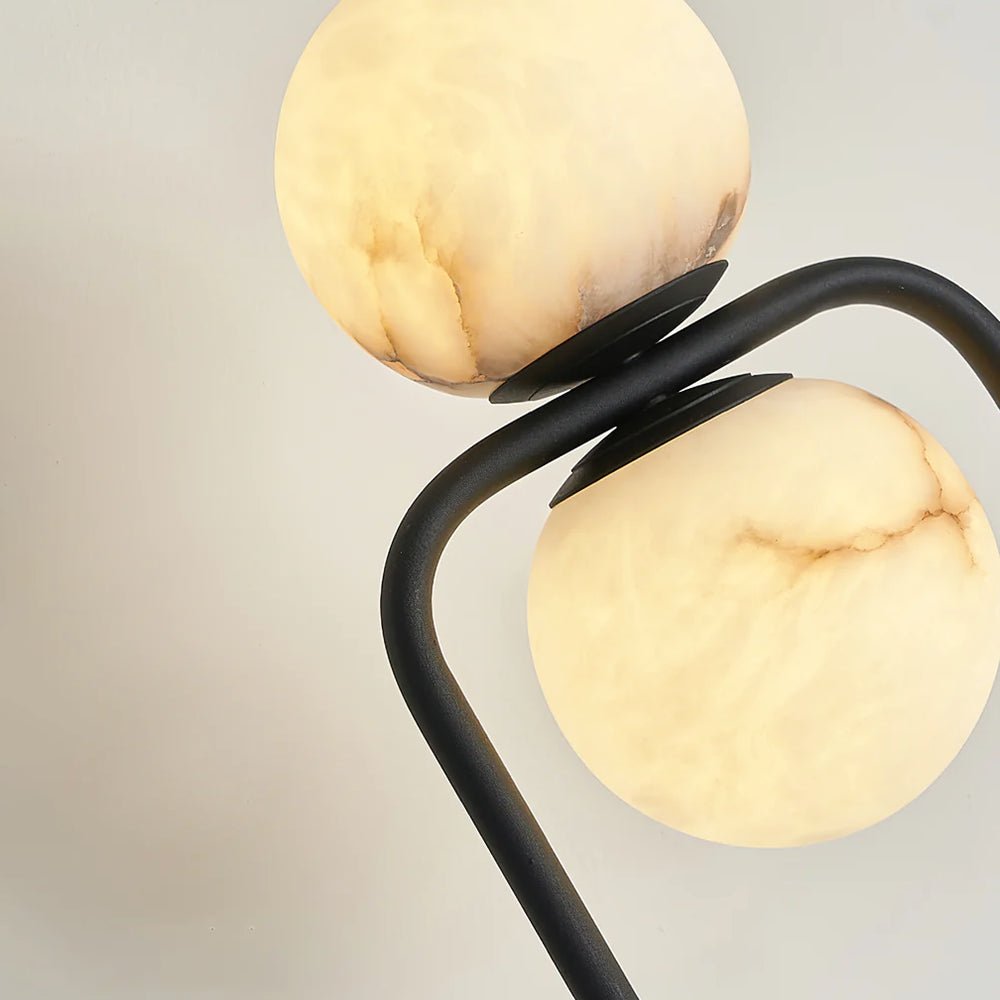 Callista Minimalist Alabaster Floor Lamp