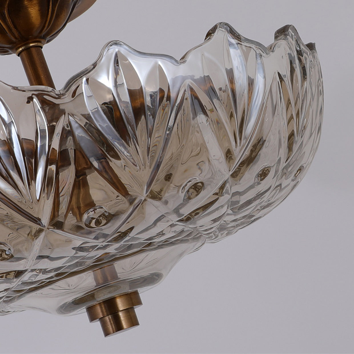 Qvistuvyi Postmodern Luxury Glass Ceiling Lamp