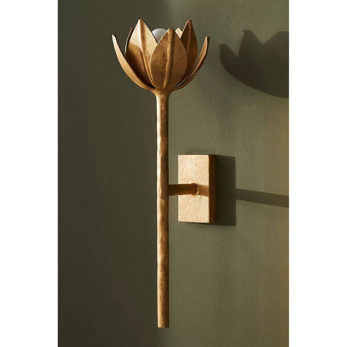 Ulfuvyn Modern Minimalist Brass Wall Lamp