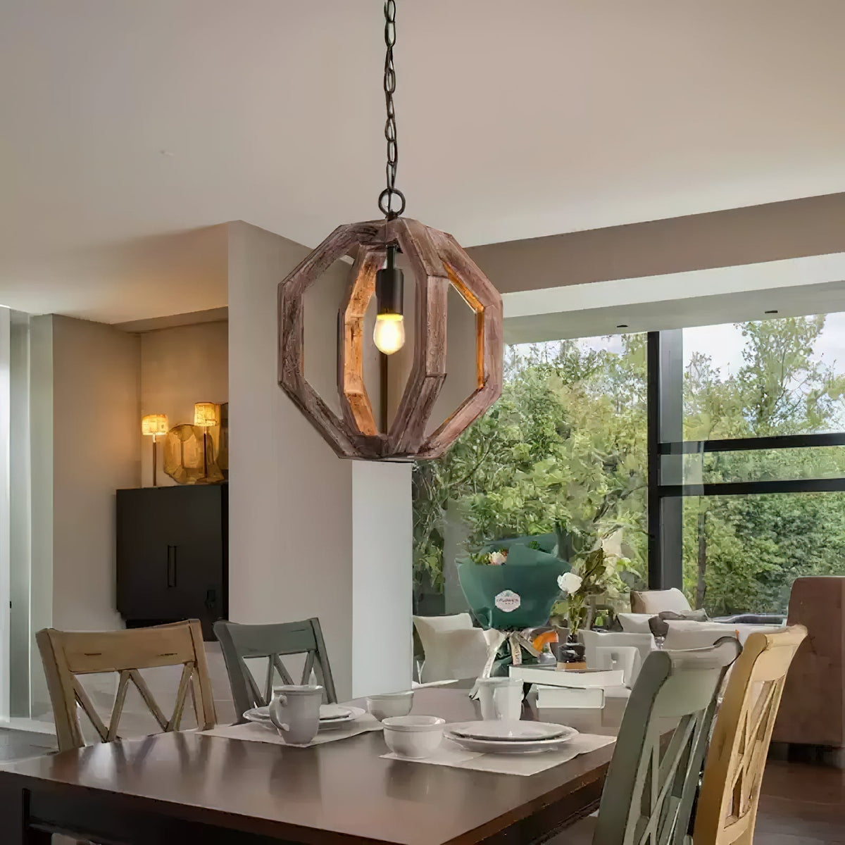 Tinduvyi Individual Creativity Metal Pendant Lamp