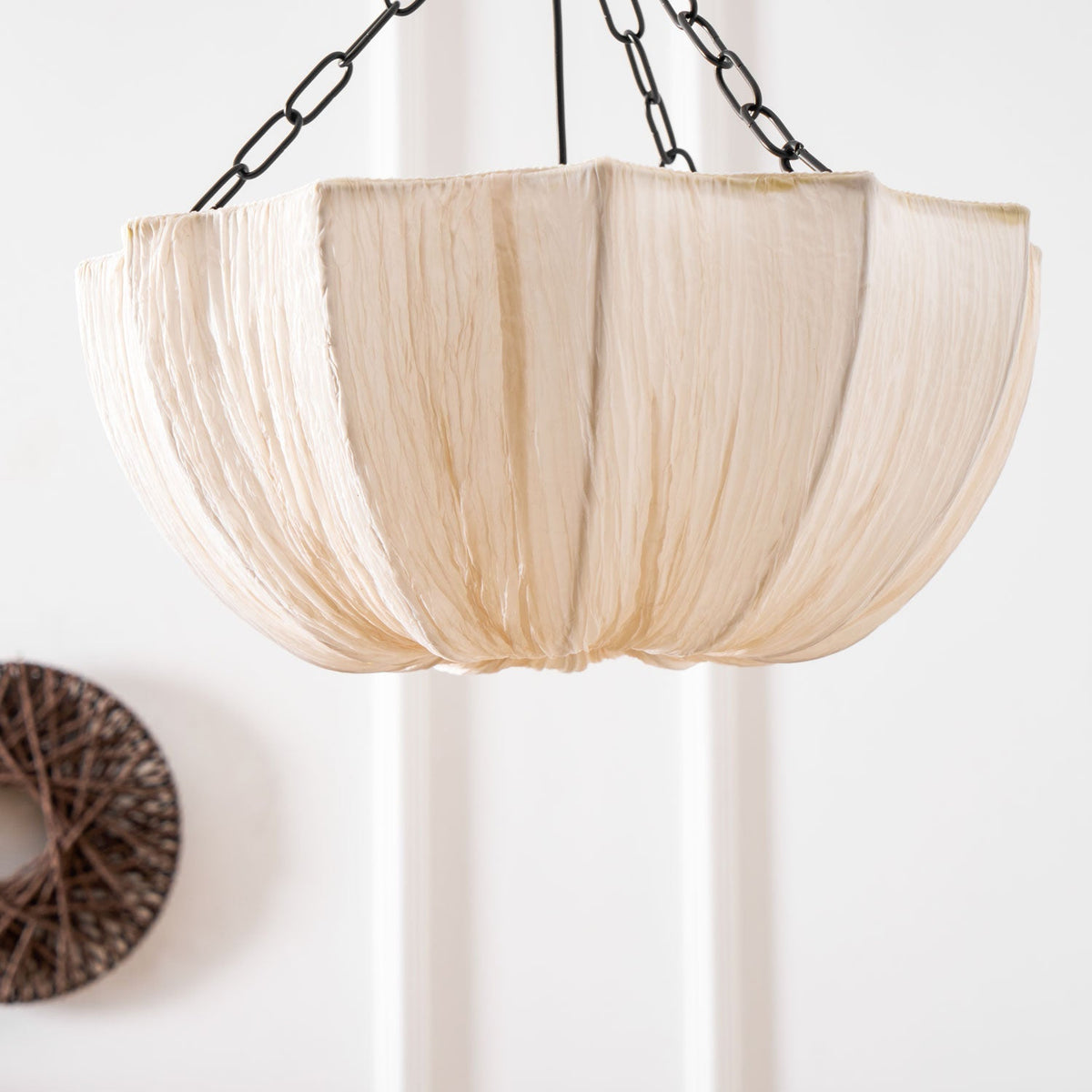 Willowmere Fabric Pendant Light