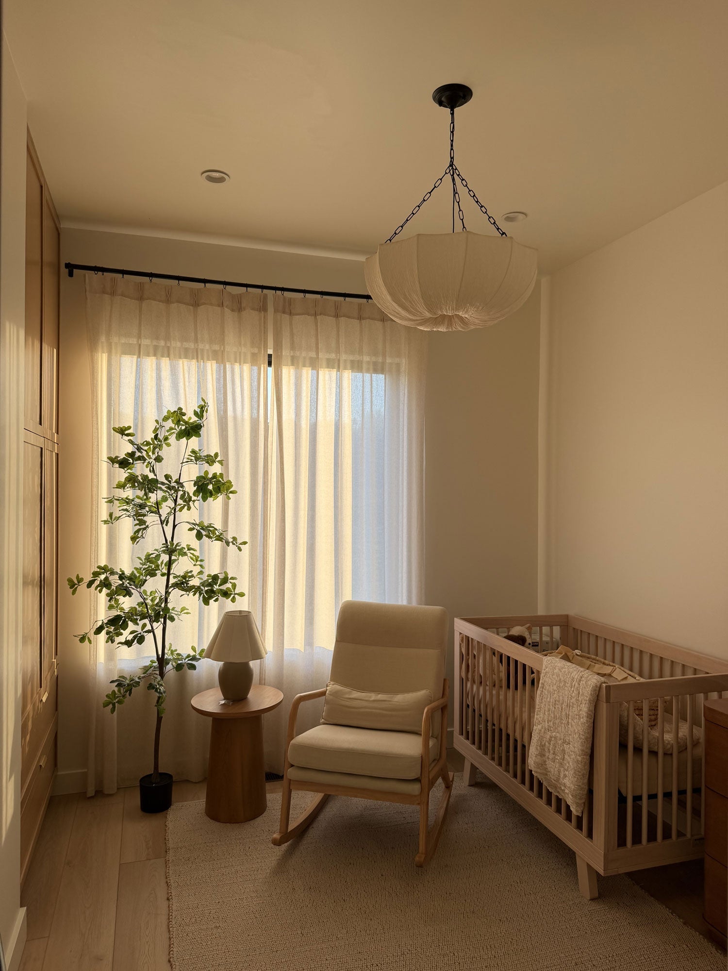 Willowmere Fabric Pendant Light
