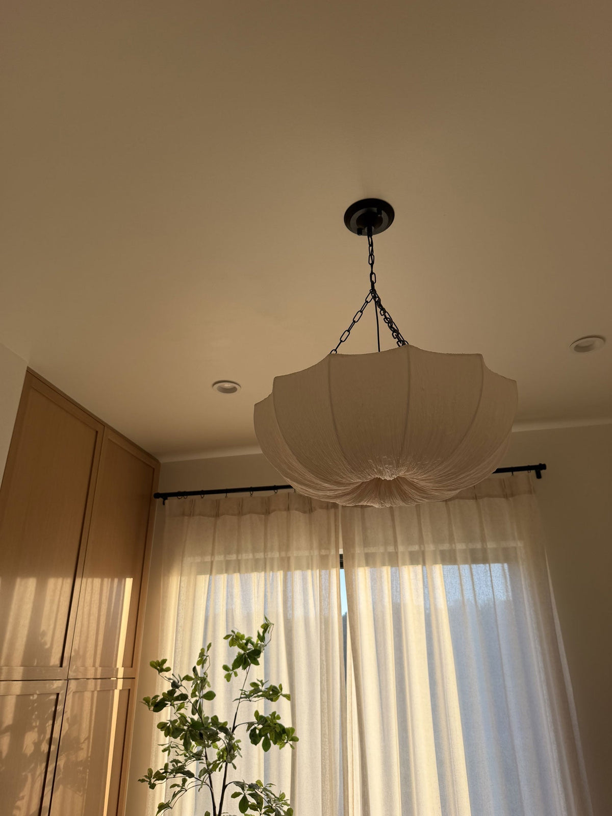 Willowmere Fabric Pendant Light