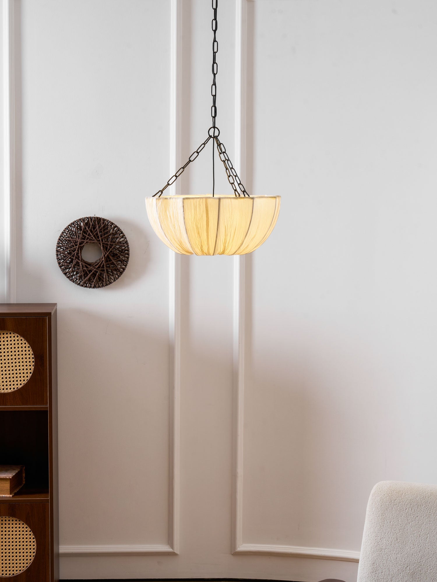 Willowmere Fabric Pendant Light