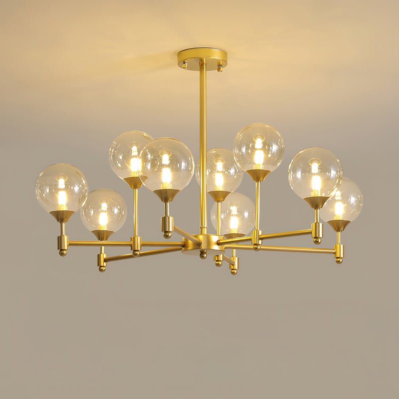 Celireon Elegant Glass Chandelier