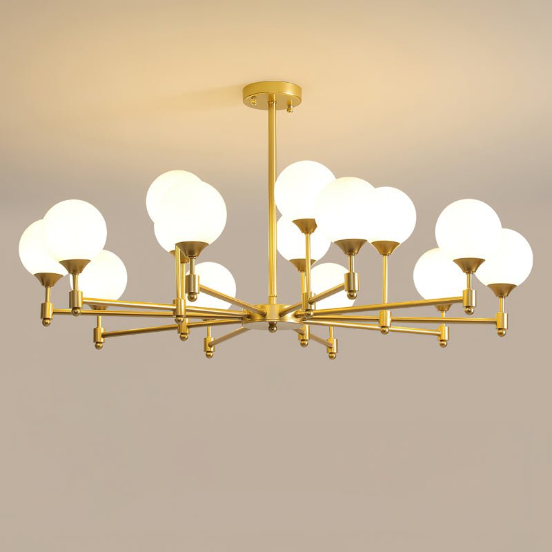 Celireon Elegant Glass Chandelier
