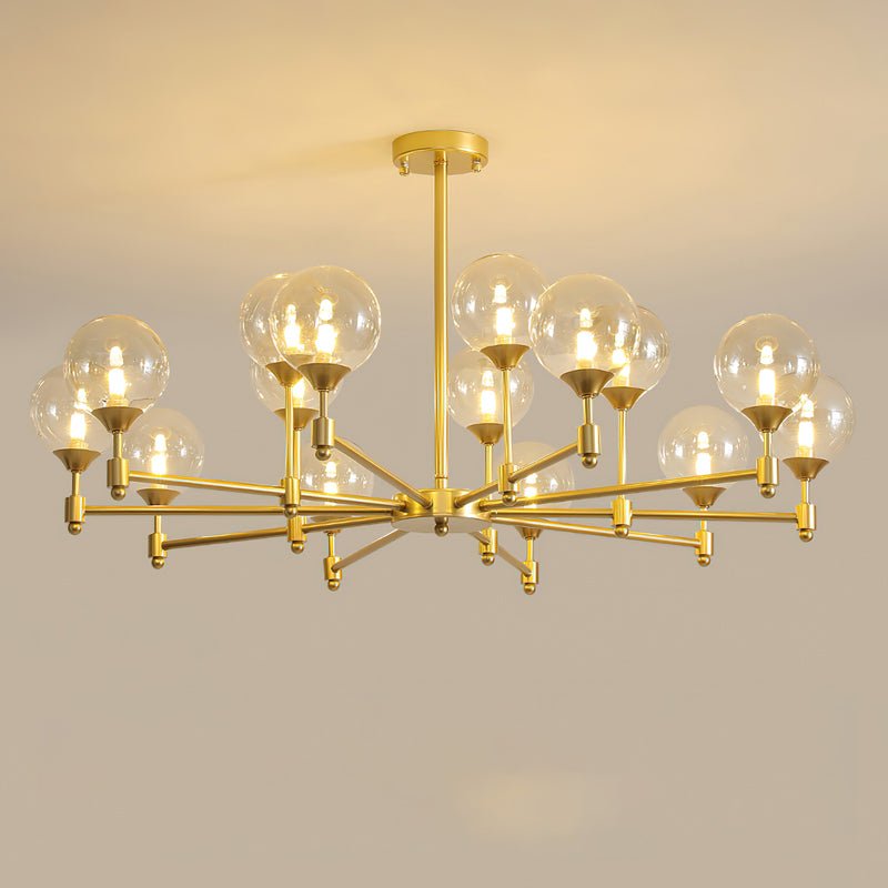 Celireon Elegant Glass Chandelier