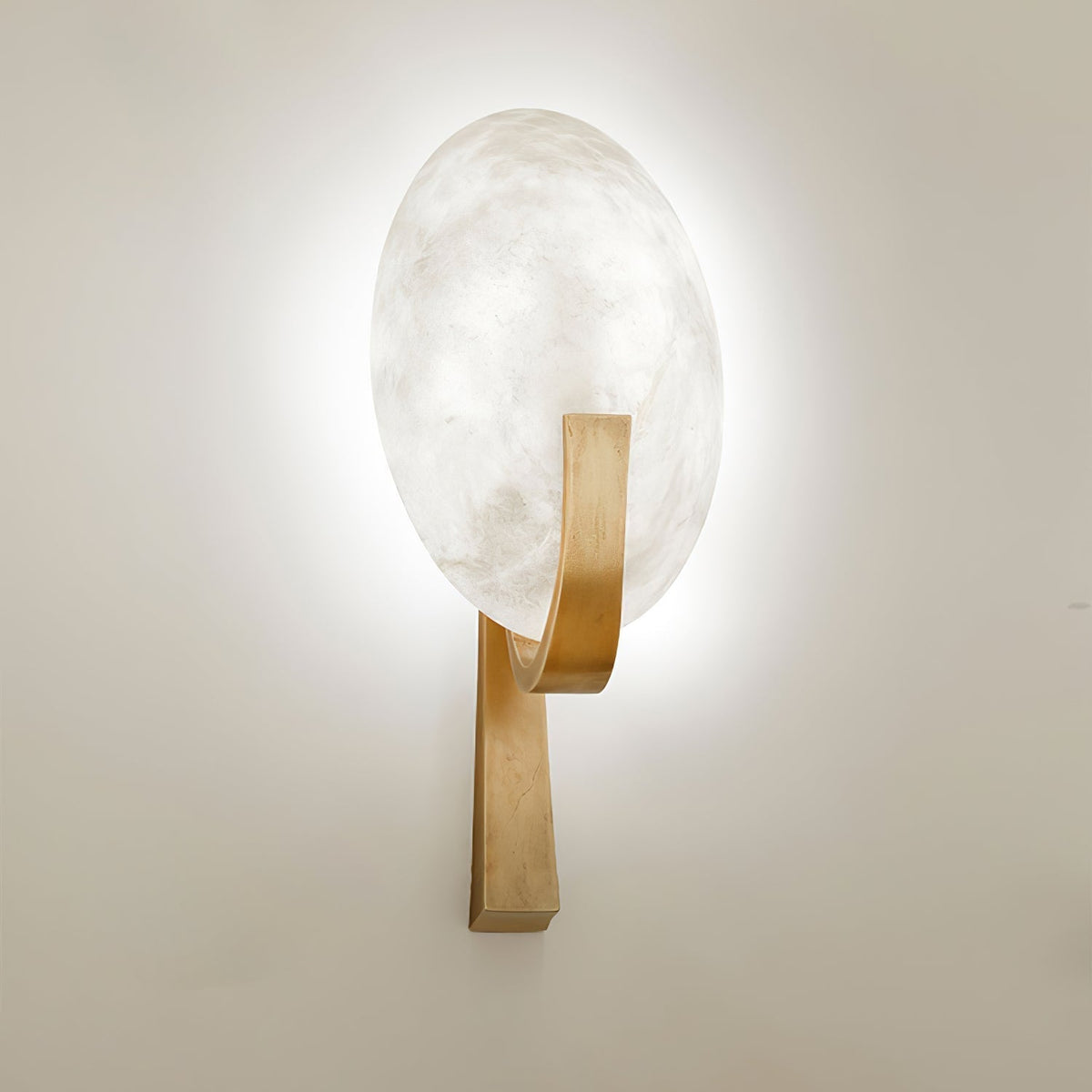 Nivaeria Modern Alabaster Wall Lamp