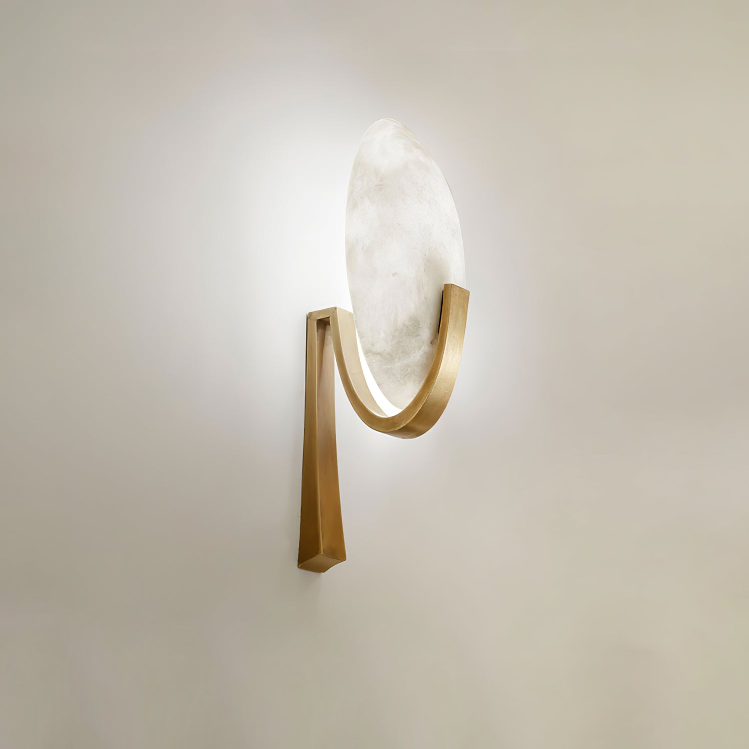 Nivaeria Modern Alabaster Wall Lamp