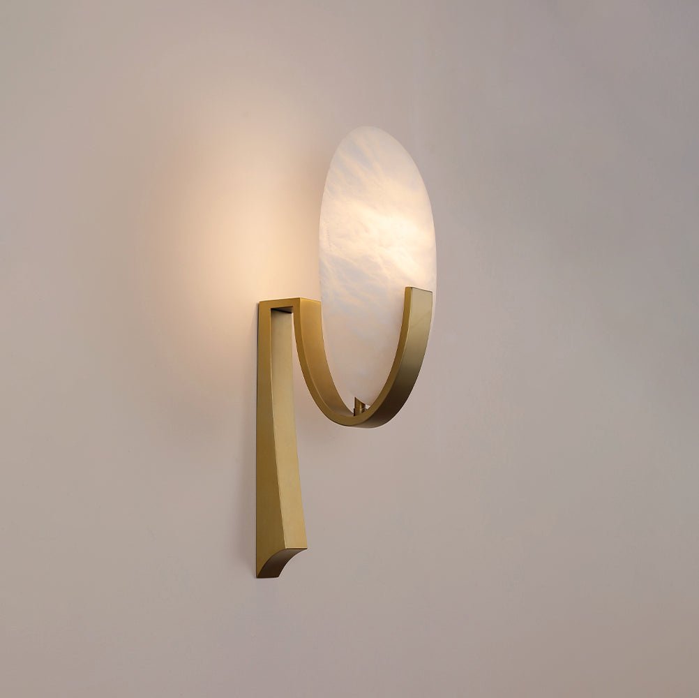 Nivaeria Modern Alabaster Wall Lamp