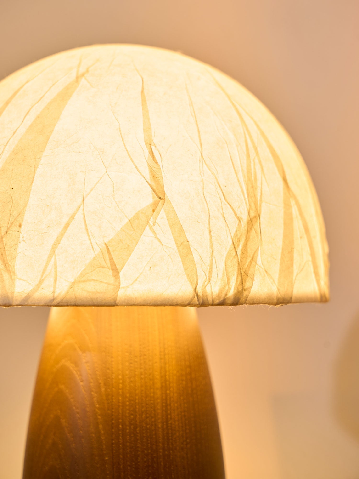 Nimbus Wood & Fabric Table Lamp